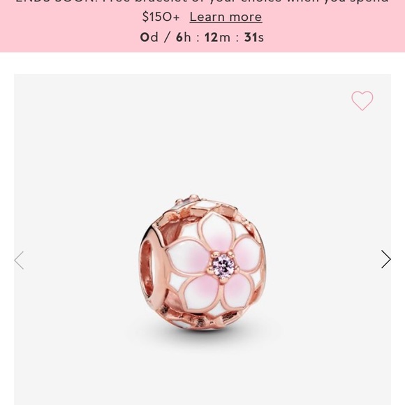 PANDORA BRACELET WITH FIVE CHARMS - Picture 3 of 6